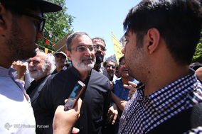 حضور شخصیت های کشوری و لشگری در راهپیمایی روز قدس