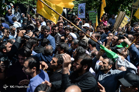 حضور شخصیت های کشوری و لشگری در راهپیمایی روز قدس