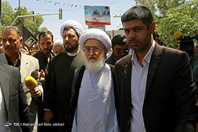 حضور شخصیت های کشوری و لشگری در راهپیمایی روز قدس