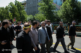 حضور شخصیت های کشوری و لشگری در راهپیمایی روز قدس