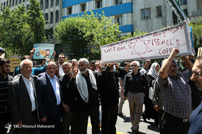 حضور شخصیت های کشوری و لشگری در راهپیمایی روز قدس