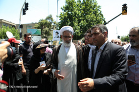 حضور شخصیت های کشوری و لشگری در راهپیمایی روز قدس
