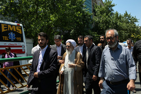 حضور شخصیت های کشوری و لشگری در راهپیمایی روز قدس