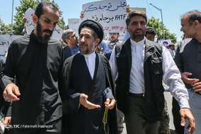 حضور شخصیت های کشوری و لشگری در راهپیمایی روز قدس