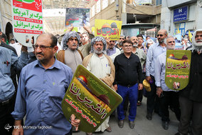 عدالت خواهی بین‌المللی - راهپیمایی روز قدس در اهواز