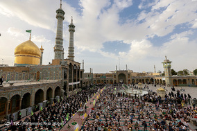 آیین ترتیل خوانی نوجوانان در حرم مطهر حضرت معصومه(س)‎