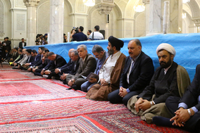 مراسم اولین سالگرد شهدای حادثه تروریستی مجلس