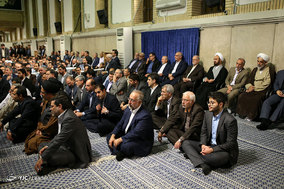 دیدار جمعی از استادان دانشگاه‌ها و اعضای جامعه دانشگاهی کشور با مقام معظم رهبری