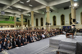 دیدار جمعی از استادان دانشگاه‌ها و اعضای جامعه دانشگاهی کشور با مقام معظم رهبری