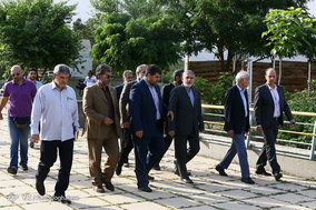 بازديد رييس كميته ملى المپيك از اردوى تيم ملى تيراندازى