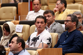مراسم تجلیل از ورزشکاران و هنرمندان در جزیره کیش