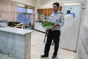 افطار با آتش نشانان ایستگاه دو‎