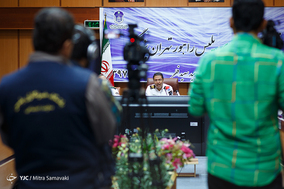 نشست رسانه ای رئیس پلیس راهور تهران بزرگ