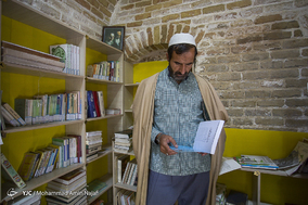 مراسم معنوی اعتکاف در مسجد جامع همدان