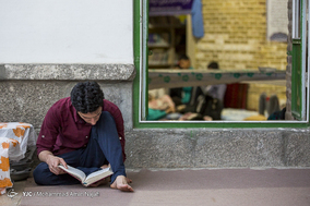 مراسم معنوی اعتکاف در مسجد جامع همدان
