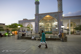 مراسم معنوی اعتکاف در مسجد جامع همدان