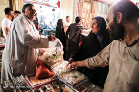 خرید عید فطر در آخرین ساعات ماه رمضان_ اهواز