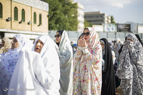 اقامه نماز عید فطر در شهرک اکباتان
