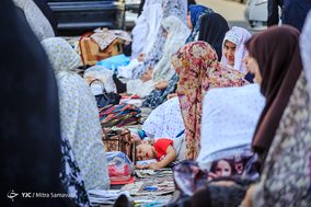 اقامه نماز عید فطر در سعادت آباد