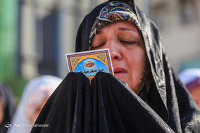 اقامه نماز عید فطر در سعادت آباد