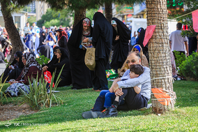 اقامه نماز عید فطر در سعادت آباد