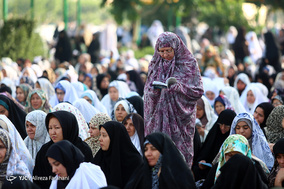 اقامه نماز عید فطر در جوار حرم حضرت عبدالعظیم حسنی(ع)