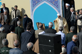 اقامه نماز عید فطر به امامت مقام معظم رهبری در مصلی تهران