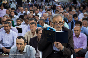 اقامه نماز عید فطر در ماسال