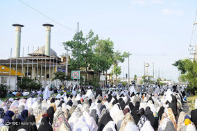 اقامه نماز عید فطر در ماسال