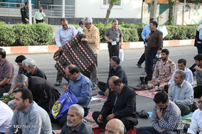 اقامه نماز عید فطر در کرمانشاه