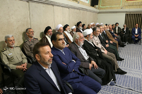 دیدار مسئولان، سفرای کشورهای اسلامی و جمعی از اقشار مختلف مردم با رهبر معظم انقلاب