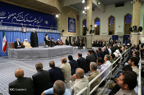 دیدار مسئولان، سفرای کشورهای اسلامی و جمعی از اقشار مختلف مردم با رهبر معظم انقلاب