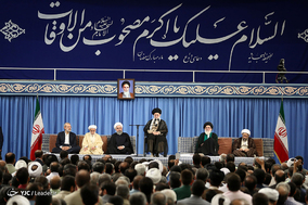 دیدار مسئولان، سفرای کشورهای اسلامی و جمعی از اقشار مختلف مردم با رهبر معظم انقلاب