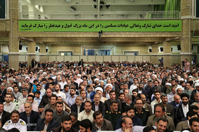 دیدار مسئولان، سفرای کشورهای اسلامی و جمعی از اقشار مختلف مردم با رهبر معظم انقلاب