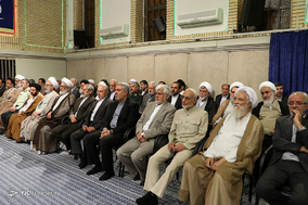 دیدار مسئولان، سفرای کشورهای اسلامی و جمعی از اقشار مختلف مردم با رهبر معظم انقلاب
