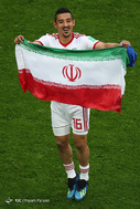 دیدار تیم های فوتبال ایران و مراکش در جام جهانی روسیه