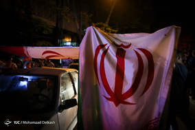 شادی مردم تهران پس از پیروزی تیم ملی فوتبال مقابل مراکش-3