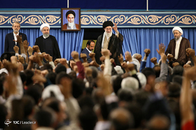 دیدار مسئولان، سفرای کشورهای اسلامی و جمعی از اقشار مختلف مردم با رهبر معظم انقلاب