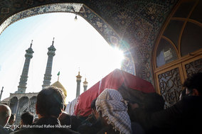 مراسم تشییع و تدفین پیکر حجت الاسلام والمسلمین احمد احمدی در قم