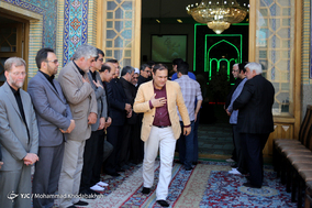 مراسم ترحیم حجت الاسلام و المسلمین دکتر احمد احمدی