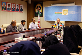 نشست خبری رئیس پلیس مبارزه با مواد مخدر