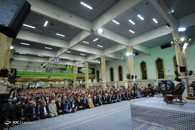 دیدار رئیس، نمایندگان مجلس شورای اسلامی، مسئولان و کارکنان قوه مقننه با رهبر معظم انقلاب
