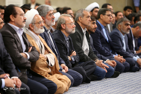 دیدار رئیس، نمایندگان مجلس شورای اسلامی، مسئولان و کارکنان قوه مقننه با رهبر معظم انقلاب