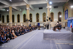 دیدار رئیس، نمایندگان مجلس شورای اسلامی، مسئولان و کارکنان قوه مقننه با رهبر معظم انقلاب