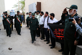مراسم استقبال از شهید مدافع حرم 