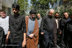تشییع پیکر مرحوم حجت الاسلام والمسلمین سید علی اکبر حسینی