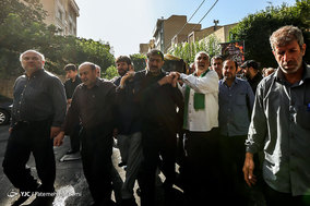 تشییع پیکر مرحوم حجت الاسلام والمسلمین سید علی اکبر حسینی
