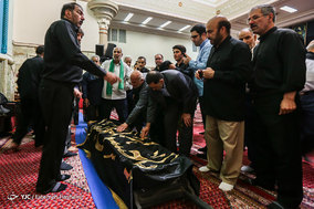 تشییع پیکر مرحوم حجت الاسلام والمسلمین سید علی اکبر حسینی