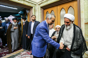 تشییع پیکر مرحوم حجت الاسلام والمسلمین سید علی اکبر حسینی