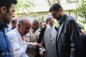 تشییع پیکر مرحوم حجت الاسلام والمسلمین سید علی اکبر حسینی